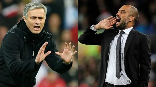 Jose Mourinho & Pep Guardiola