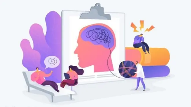 رسم توضيحي للحالة النفسية إبان الأزمات