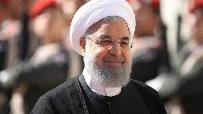 الرئيس الإيراني حسن روحاني