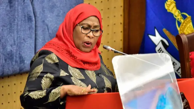 Rais wa Tanzania Samia Suluhu Hassan