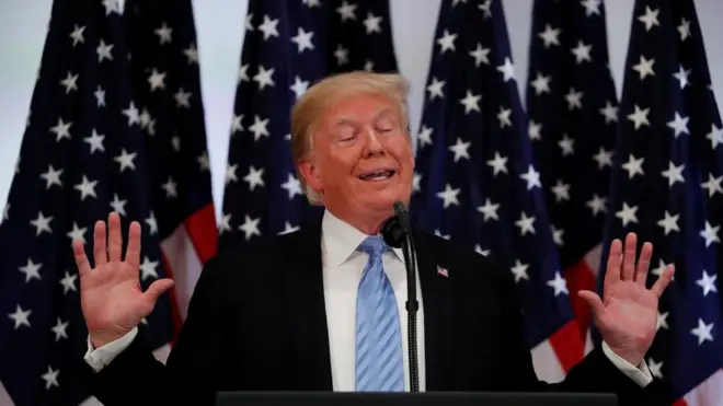 Ông Trump vừa có cuộc họp báo vào ngày 26/9