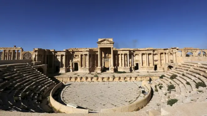 амфитеатр в Пальмире