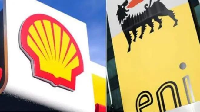 logo of shell and Eni