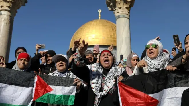 Palestina mengklaim Yerusalem Timur sebagai ibu kota negara masa depan mereka.