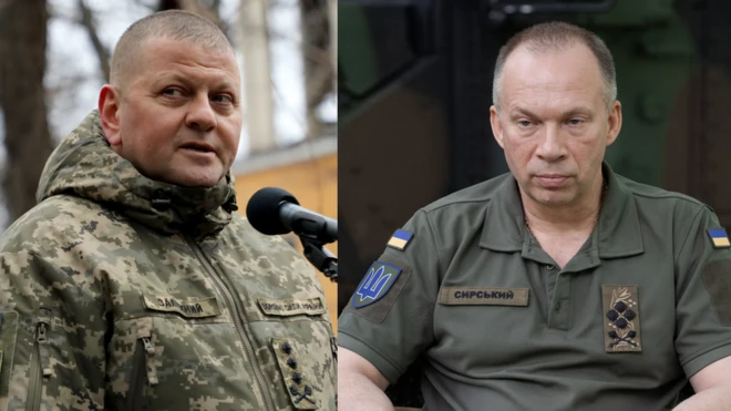 Залужний і Сирський