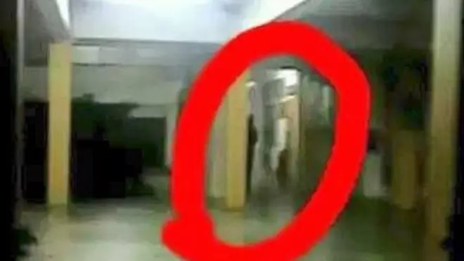 Malaysian journalist Philip Golingai tweeted this picture allegedly taken by a student at the school