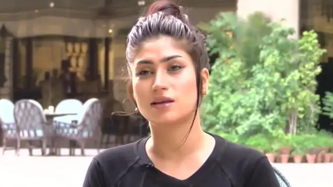 Qandeel Baloch says she "puts it out there" on social media.