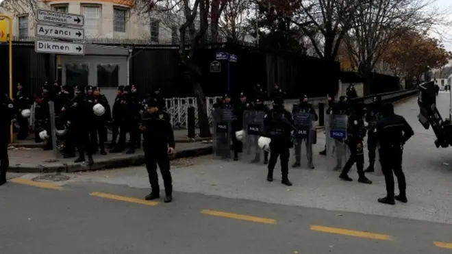 الشرطة التركية