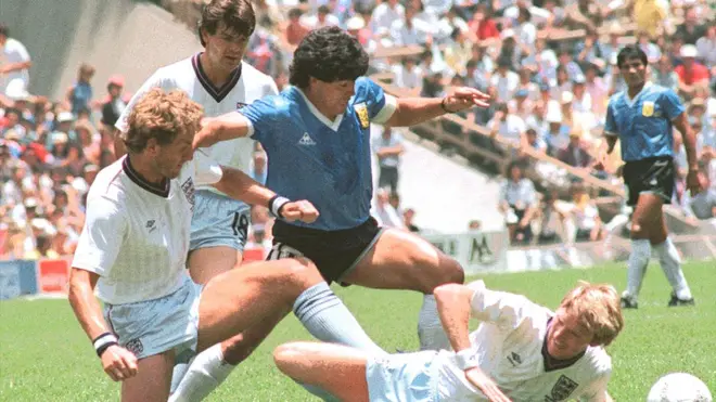 फिफा वर्ल्ड कप 1986, मॅराडोना, हँड ऑफ गॉड