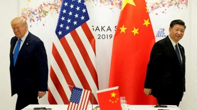 روسای جمهوری چین و آمریکا 