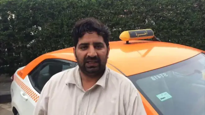شارجہ کا ٹیکسی ڈرائیور