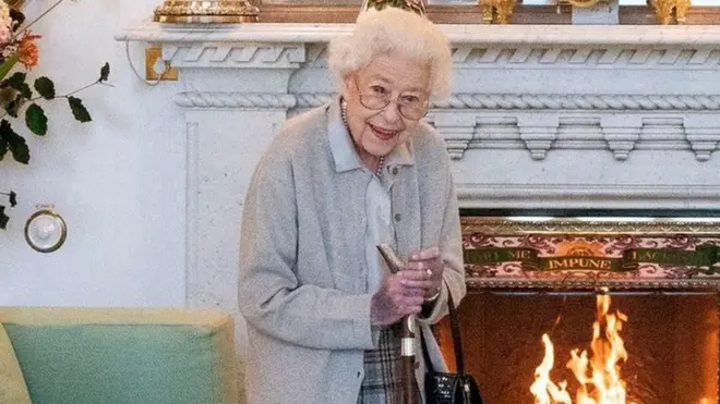 The Queen at Balmoral