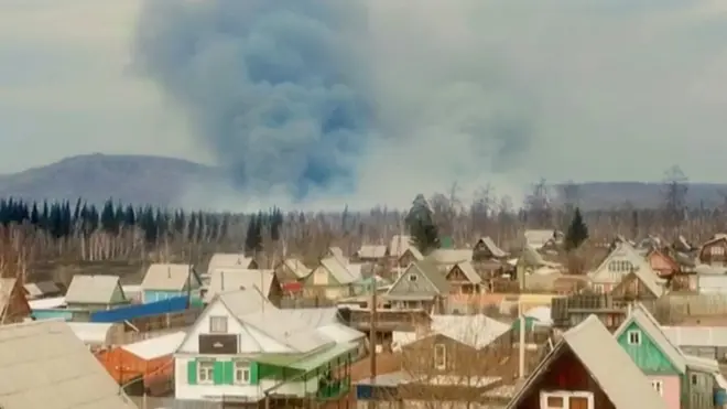 Сибирь в огне
