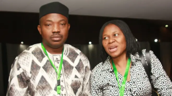 Odumakin and wife