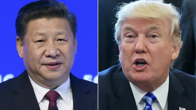 शी जिनपिंग, डोनल्ड ट्रंप