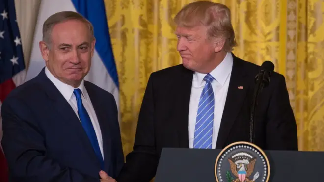 Трамп впервые встретился с Нетаньяху в качестве президента несколько дней назад