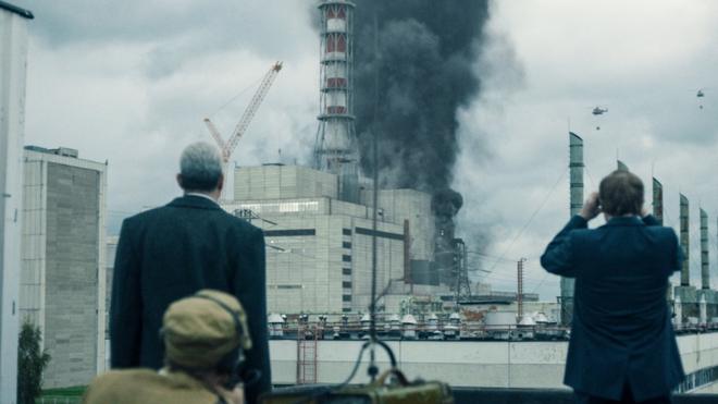 Imágenes de la serie Chernóbil.