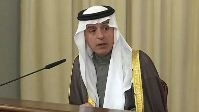 عادل الجبير وزير الخارجية السعودي