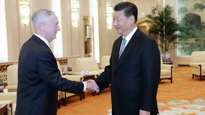 Ông Mattis nói cuộc hội đàm với ông Tập đã diễn ra 'rất, rất tốt'