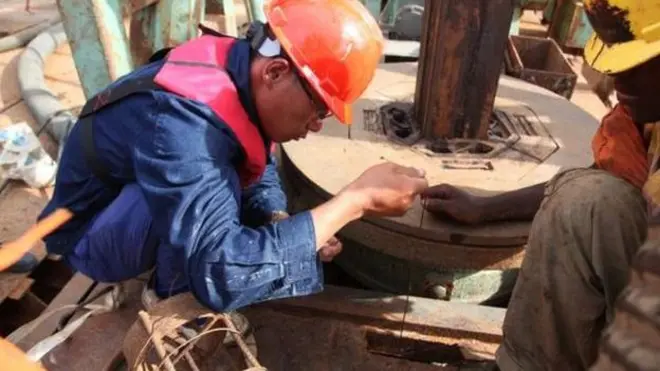 ቻይናውያን ሰራተኞች በታንዛኒያ