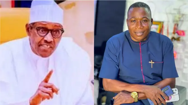 Aarẹ Buhari ati Sunday Igboho