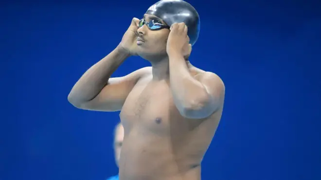 Robel Kiros Habte llamó la atención de los medios internacionales con esta imagen.