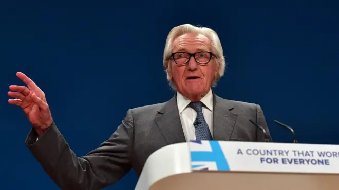 Lord Heseltine pleaded guilty to careless driving