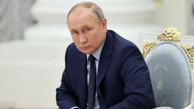 Presiden Rusia Vladimir Putin