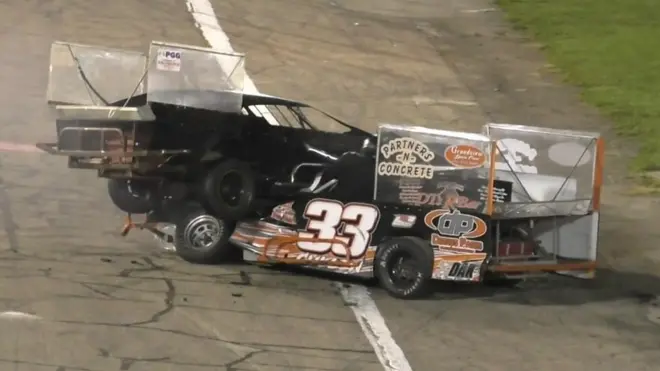 Los protagonistas del accidente