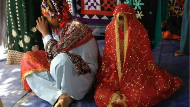 ළමා විවාහ බොහෝ ආසියානු අප්‍රිකානු රටවල පවතින චාරිත්‍රයකි