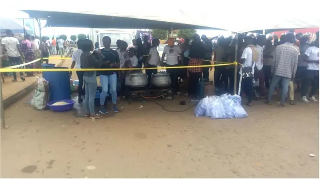 Awọn ọdọ to n se iwọde