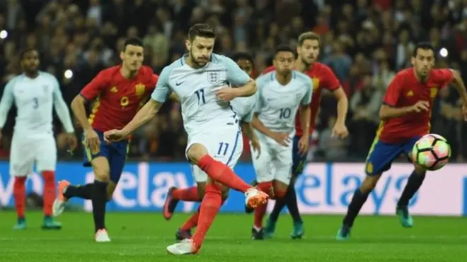 Adam Lalana ayaa goolka koowaad dhaliyey