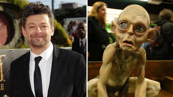 Andy Serkis and Gollum