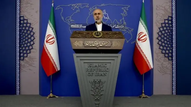 ناصر کنعانی سخنگوی وزارت خارجه ایران