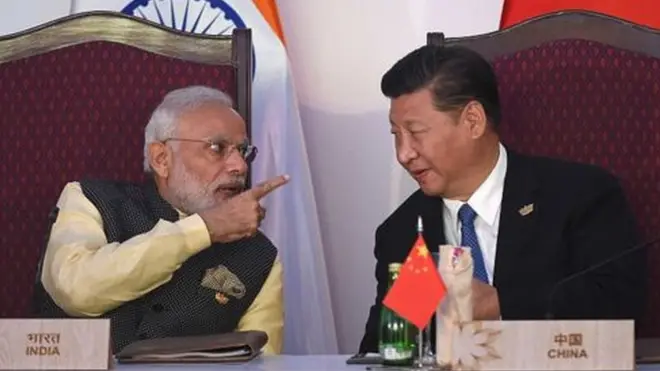 नरेंद्र मोदी और शी जिनपिंग