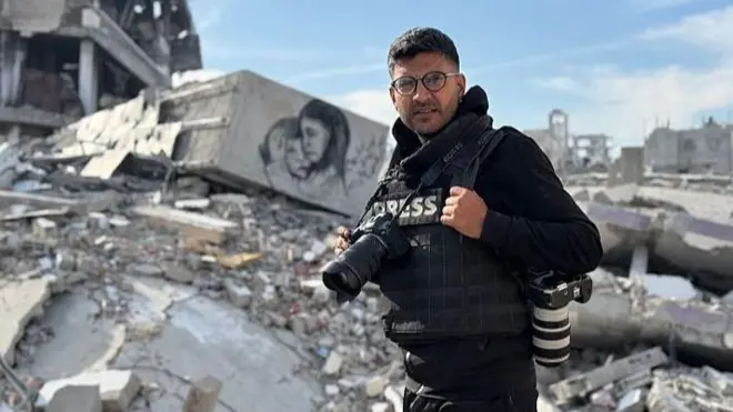 Retrato de Bashar Taleb 