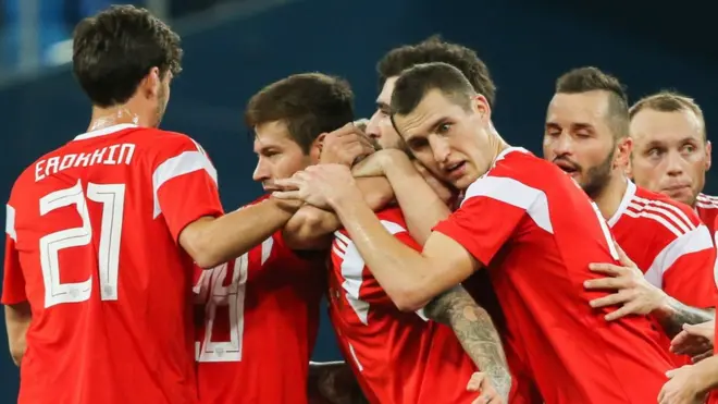 Российские футболисты