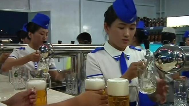 Festival de cerveja na Coreia do Norte
