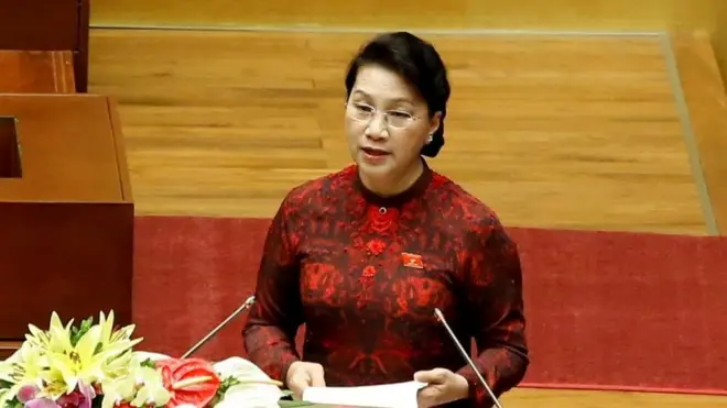 Chủ tịch Quốc hội Nguyễn Thị Kim Ngân phát biểu khai mạc kỳ họp