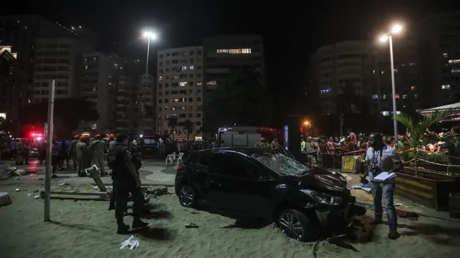 A polícia investiga o que aconteceu dentro do carro que atropelou pelo menos 17 pessoasslot grátisCopacabana