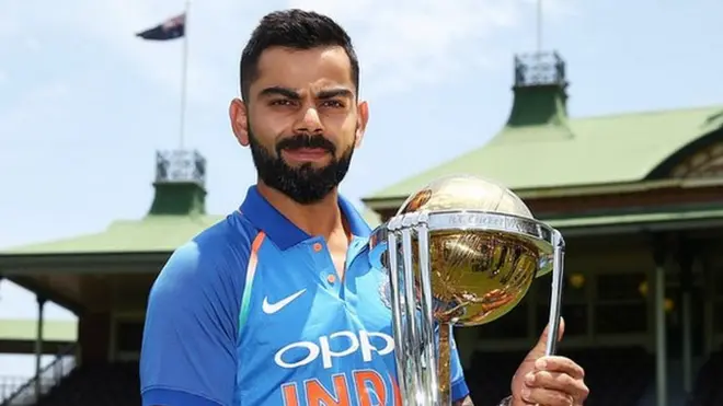 विराट कोहली, VIRAT KOHLI, ICC WORLD CUP 2019, वर्ल्ड कप ट्रॉफ़ी