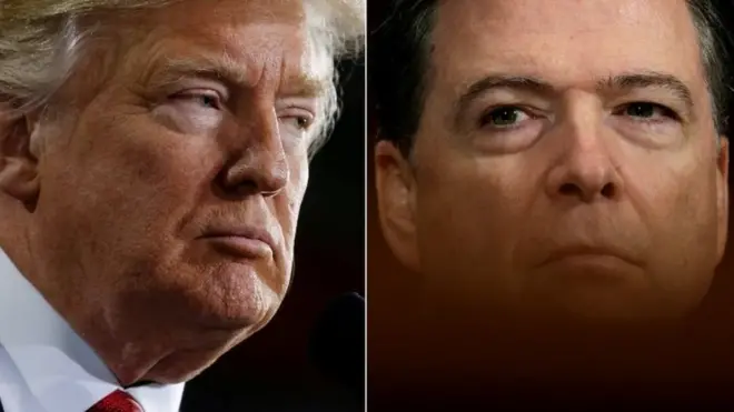 Трамп и Коми