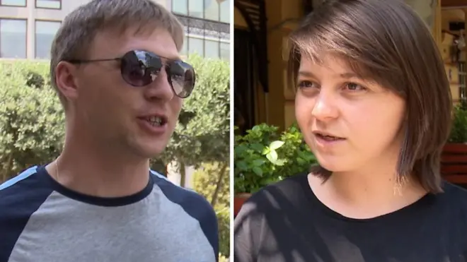 российские туристы