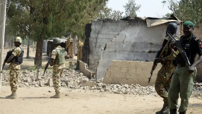 Une patrouille de l'armée nigériane dans une zone a risque.