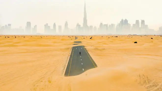 दुबई, वाळवंट