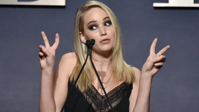 الممثلة جنيفر لورانس