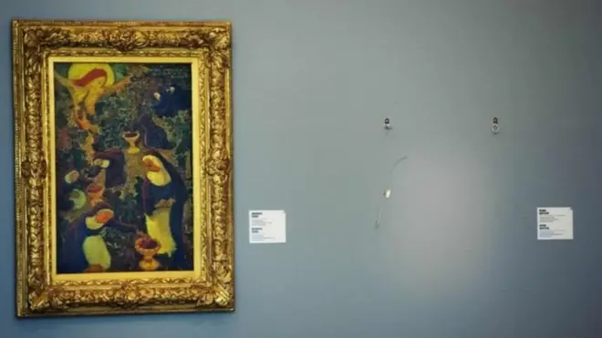 Picasso'nun 2012'de çalınan "Harlequin Başı" isimli tablosu