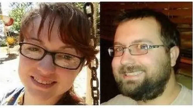 The City of Anderson Police Department has issued a missing persons poster for Mr Carver and Ms Brown