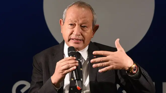 رجل الأعمال المصري الشهير نجيب ساويرس