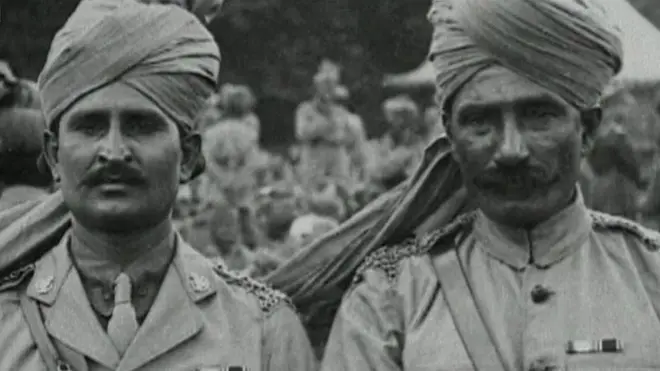 మొదటి ప్రపంచ యుద్ధంలో పాల్గొన్న భారత సైనికులు